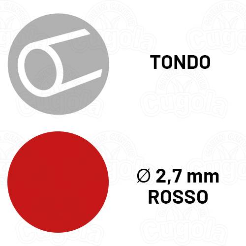 Filo tondo per decespugliatore Ø 2,7 mm - 347 m