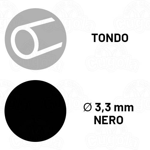 Filo tondo per decespugliatore Ø 3,3  mm - 137 m