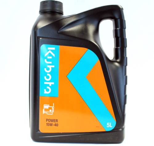 Olio motore Kubota - ENGINE OIL POWER 15W-40 - 5 Litri