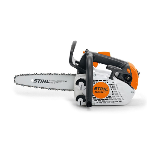MOTOSEGA A SCOPPIO STIHL MS 151 TC-E - spranga 25 cm + Tanica 5L + 3L bioplus + 2 hp ultra 100 ml + catena + omaggio kit care & clean MS