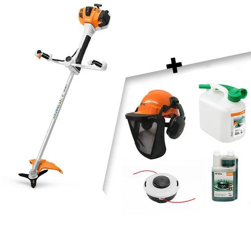 DECESPUGLIATORE A SCOPPIO STIHL FS 561 C-EM B + Testina + Casco + 1L HP Ultra + Tanica 5L