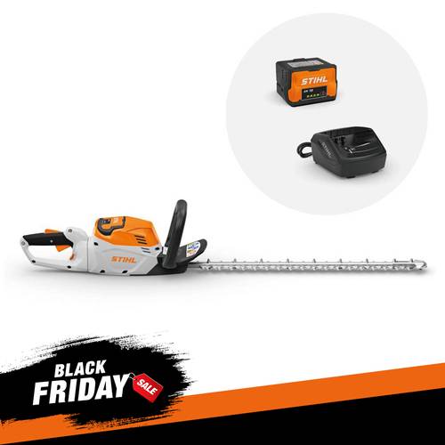 TOSASIEPI A BATTERIA STIHL HSA 60 - lama 60 cm con AK 10 e AL 101