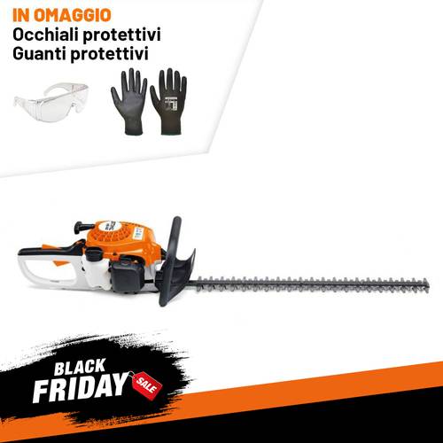 TOSASIEPI A SCOPPIO STIHL HS 45 - lama 60 cm + OMAGGI
