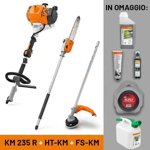 STIHL KM 235 R + HT KM + FS KM + Omaggi