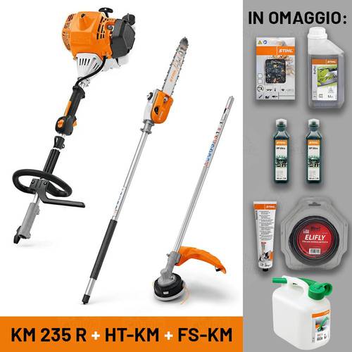 STIHL KM 235 R + HT KM + FS KM + Omaggi