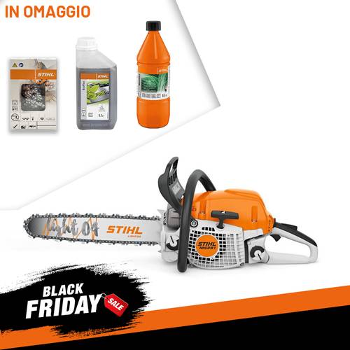 Motosega a scoppio Stihl MS 291 - spranga 45 cm  + catena + 1L Bioplus + 1L Motomix omaggio