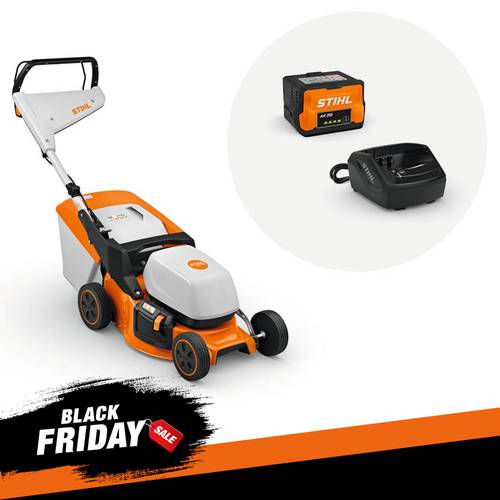 TOSAERBA A BATTERIA STIHL RMA 243 SET con AK 20 e AL 101