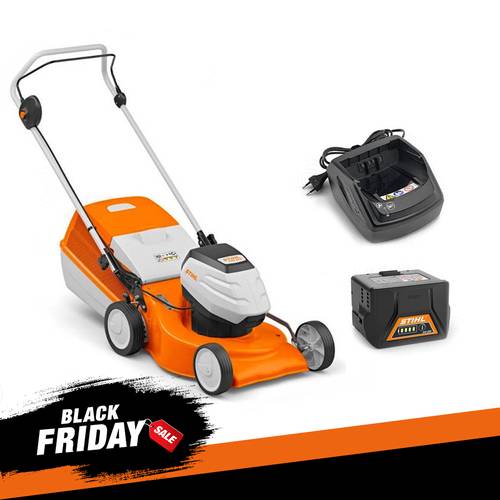 TAGLIAERBA A BATTERIA STIHL RMA 248 CON AK 20 E AL 101