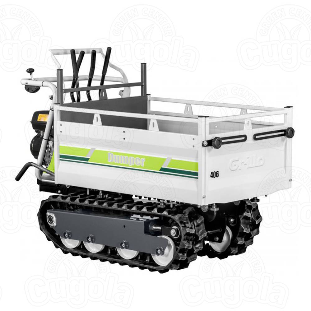 Motocarriola cingolata Grillo Dumper 406 - Motore HONDA GX 200