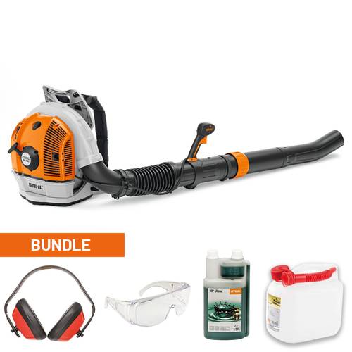 Soffiatore spalleggiato Stihl BR 700 + hp ultra + tanica + omaggi
