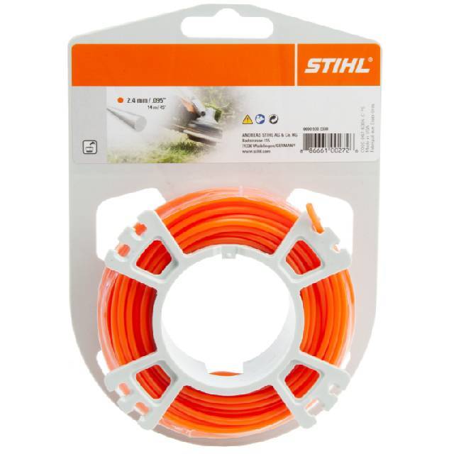 Filo tondo STIHL per decespugliatore Ø 2,4 mm - 14 m