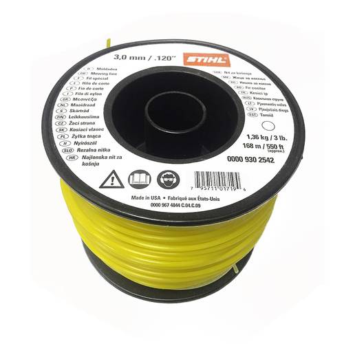 Filo tondo per decespugliatore Ø 3,0  mm - 162 m