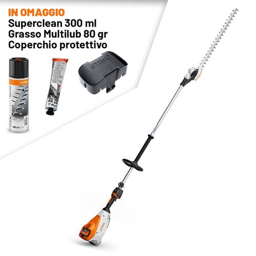 TAGLIASIEPI PROLUNGATO A BATTERIA STIHL HLA 135 + omaggi