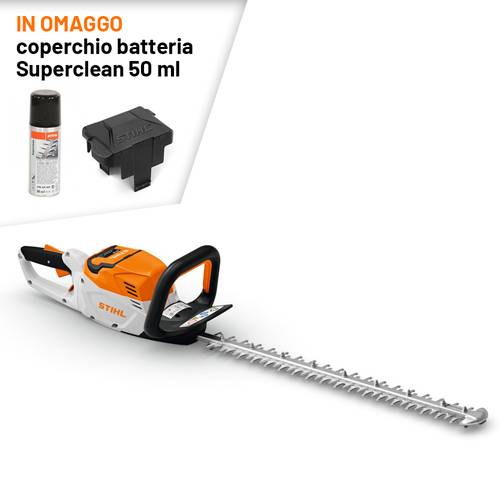 TOSASIEPI A BATTERIA STIHL HSA 60 - lama 60 cm + omaggi