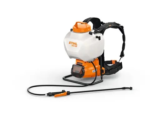Irroratore a batteria STIHL SGA 60 SET con batteria AK 10 e caricatore AL 101