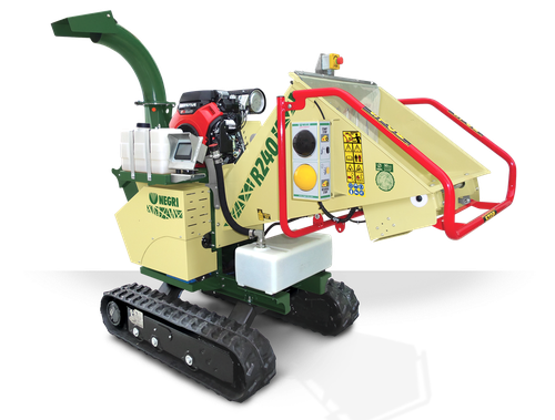 Biotrituratore Negri R 240 cingolato con motore Honda 21 HP (R240BHHP21CN)