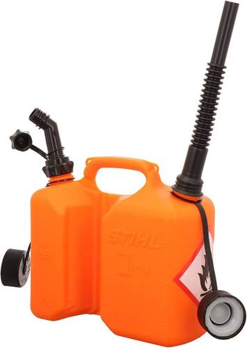 Tanica Kombi professionale Stihl 5L carburante + 3L olio catena - colore arancio