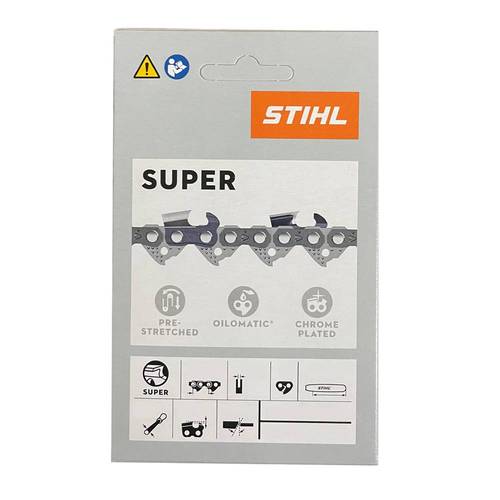 Catena Stihl Super - Maglie 104 - Passo .404" - Spessore 1,6 mm