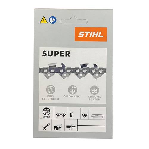 Catena Stihl Super 3 - Maglie 50 - Passo 3/8"P - Spessore 1,3 mm