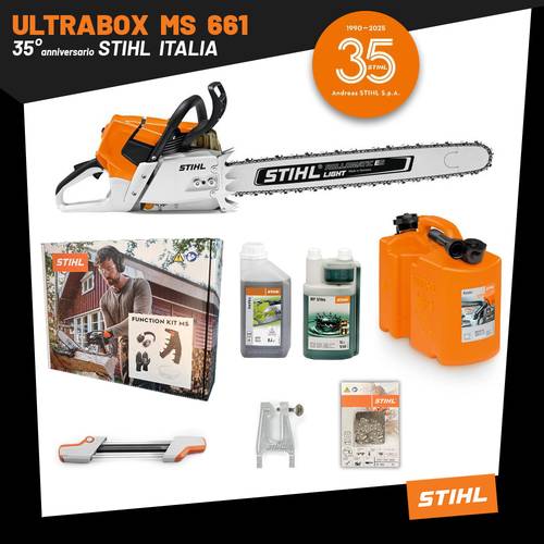 UltraBox STIHL MS 661 C-M - spranga 71 cm - Edizione 35° anniversario STIHL ITALIA